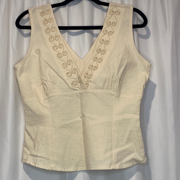 Sleeveless Cloth top - Picture 1 of 7